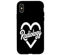 Radiología Logo Corazón Tecnólogo Radiológico Carcasa para iPhone X/XS