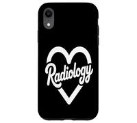 Radiología Logo Corazón Tecnólogo Radiológico Carcasa para iPhone XR