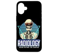 Radiología Ver Más Allá De La Superficie Esqueleto Radiólogo Carcasa para iPhone 16 Plus