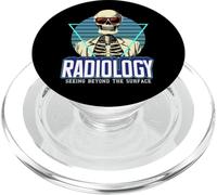 Radiología Ver Más Allá De La Superficie Esqueleto Radiólogo PopSockets PopGrip para MagSafe