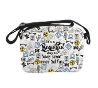 Radiologist Gift - Bolso cruzado para selfies con texto en inglés "It's a Beautiful Day To Snap Some Inner SelfiesBag"