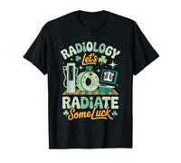 Radiology Lets Radiate Some Luck Funny St Patricks Day Tech Camiseta