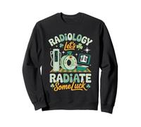 Radiology Lets Radiate Some Luck Funny St Patricks Day Tech Sudadera