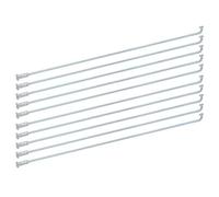 Radios gruesos de bicicleta eléctrica, radios de bicicleta de 13G 2,2 mm Radios de acero inoxidable Accesorios de triciclo de bicicleta Radios combinados (10 piezas / venta)(220MM)