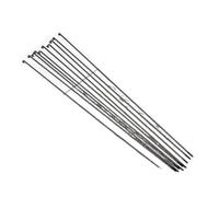 Radios de bicicleta de acero inoxidable con tetinas, cables for radios de bicicleta de montaña, herramienta de repuesto for reparación de bicicletas, varios tamaños, 10 Uds. Para bicicletas(264MM)