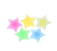 Radios de bicicleta Diseños diferentes Accesorios de ciclismo lindos para niños Decoraciones de radios de bicicleta coloridas(36PCS Star Beads)