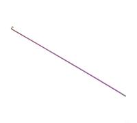 Radios de bicicleta para ruedas de ciclismo de carretera de acero inoxidable acabado pulido longitud 259 293 mm 2 0 mm diámetro de rosca adecuado para llave de radios 3 2/3 3 mm (291 mm)