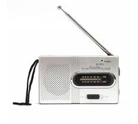Radios pequeñas, radio AM/FM/SW portátil, con antena telescópica y altavoz grande, funciona con pilas AA estándar con la mejor recepción, para exteriores, interiores y emergencias