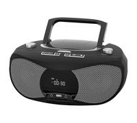 Radios portátiles FM LONPOO, Reproductor de CD portátil Compatible con CD-R/RW/WMA y MP3, Radio CD con Bluetooth 5.3, Reproductor de CD Boombox con Altavoces