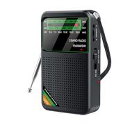 Radios Portátiles Pequeñas, FM Am SW Radio Onda Corta Pequeños, Outdoor Radio De Bolsillo Portatil Pequeña Pilas, Portátil Radios Transistor Pequeño para Acampar, Emergencia, Viajes, Exteriores