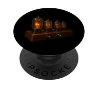 Radios Retro de Tubos de vacío Brillantes PopSockets PopGrip Adhesivo