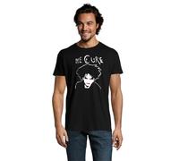 RadioStream Camiseta The Cure, Grupo (M, 1 Negro)