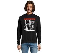 RadioStream Sudadera Rock Radiohead-Grupo Banda música (XXL, 1 Negro)