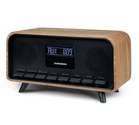 Radiosveglia Bluetooth - THOMSON - Vintage Cosy - 30 W, radio FM, doppia sveglia, schermo LCD, caricabatterie USB-C, alimentatore. 230V