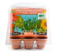 RADIS ET CAPUCINE Serre 6 Pots 1ER Jardin