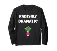 Radishes vegetable funny quote dramatic radish Manga Larga