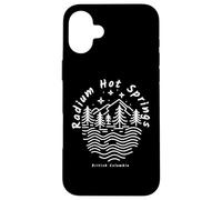 Radium Hot Springs Columbia Británica Carcasa para iPhone 16 Plus