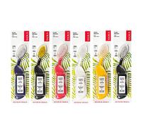 RADIUS Cepillo de dientes para mano derecha, varios colores, 6 unidades