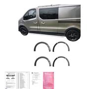Radlaufschutz Radlaufleisten compatible con RENAULT Trafic Larga distancia entre ejes 2014 hasta 2018 10 piezas con ABE TÜV