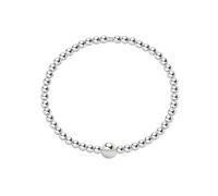 RADLEY Brazalete chapado en plata con burbujas giratorias, talla única, Latón, No es una piedra preciosa