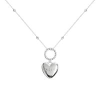 RADLEY Collar con colgante de corazón chapado en plata, talla única, Latón, No es una piedra preciosa