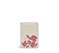 RADLEY London - Bloom and Grow - Funda para pasaporte, artículos esenciales de viaje para mujeres, cartera antirrobo para tarjetas y pasaporte, tamaño para adaptarse a todos los pasaportes estándar