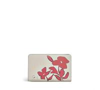 RADLEY London - Bloom & Grow - Cartera plegable mediana de cuero - Tarjetero múltiple - Cartera delgada para mujer (pica), Pumice, Cartera de cuero para mujer
