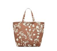 RADLEY London Blooming Lovely Responsible - Bolsa de lona reciclada reutilizable con cremallera en Chai