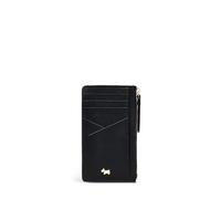 RADLEY London Drapers Road - Monedero mediano de piel con cremallera para mujer, Negro -, Cartera