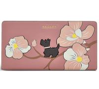 Radley London Coin Street Monedero rosa antiguo, cuero, mujer