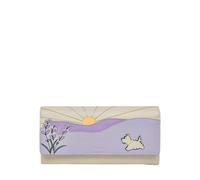 RADLEY London Lavender Fields - Bolso grande con solapa para mujer, piel suave, color lavanda y crema, Lavender, L, Clásico
