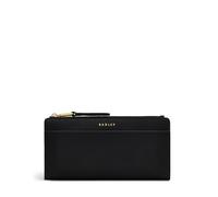 Radley London Liverpool Lane Protect - Bolso Plegable Grande para Mujer, con Forro Protector RFID en Piel Lisa, Black, Liverpool Lane Protect - Cartera Plegable Grande