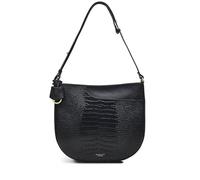 RADLEY London London Pockets Faux Croc - Bolso de hombro de piel para mujer, tamaño grande, bolso de hombro para mujer, Negro -