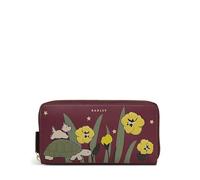 RADLEY London Midnight Wanderer - Bolso grande de piel con cremallera alrededor para mujer, Porcini, Cereza oscura