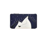 RADLEY London Mountain Wanderers - Cartera plegable pequeña para tarjetas, color azul oscuro