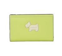Radley London Radley Respects - Cartera de cuero para mujer, tamaño mediano, plegable, color verde apio