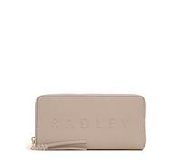 RADLEY London Ridgeway Gardens - Cartera grande de piel con cremallera para mujer, Porcini