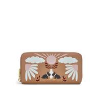 RADLEY London Rising Sun - Cartera grande de piel con cremallera para mujer, Chai
