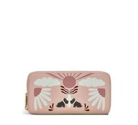 RADLEY London Rising Sun - Cartera grande de piel con cremallera para mujer, PRAIRIE PINK
