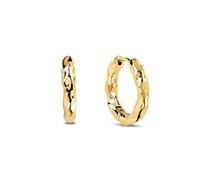 Radley Pendientes de aro chapados en oro de 18 quilates para mujer