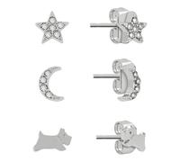 Radley Pendientes de Triple Pack Plateados para Damas RYJ1355S