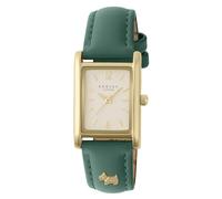 RADLEY RY21722 - Reloj con correa de piel alpina chapada en oro, verde, Minimalista