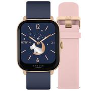 RADLEY RYS20-2156-SET - Reloj inteligente para mujer con correas de silicona intercambiables azul marino y telaraña