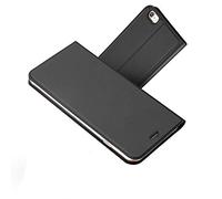 Radoo Funda Compatible con iPhone 6S/6, Piel sintética con Carcasa Interior de TPU a Prueba de Golpes [Ranura para Tarjeta] [Cierre magnético] Funda con función de Soporte (Negro Gris)