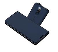 RADOO Funda Compatible con OnePlus 8, Slim Case de Estilo Billetera Carcasa Libro de Cuero, PU Leather con TPU Silicona Case Interna Suave [Función Soporte] para OnePlus 8 (Azul)