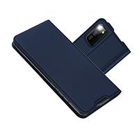 RADOO Funda Compatible con Samsung Galaxy A02S, Slim Case de Estilo Billetera Carcasa Libro de Cuero, PU Leather con TPU Silicona Case Interna Suave [Función Soporte] (Azul)