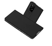 RADOO Funda Compatible con Samsung Galaxy A91 / S10 Lite, Slim Case de Estilo Billetera Carcasa Libro de Cuero, PU Leather con TPU Silicona Case Interna Suave [Función Soporte] (Gris Oscuro)