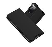 RADOO Funda Compatible con Samsung Galaxy S20 FE, Slim Case de Estilo Billetera Carcasa Libro de Cuero, PU Leather con TPU Silicona Case Interna Suave [Función Soporte] (Gris Oscuro)