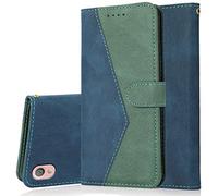 Radoo Funda para Sony Xperia L1, Billetera Carcasa Protectora de Cuero Libro PU con Cierre Magnético, Función de Soporte, Ranuras para Tarjetas Flip Folio Carcasa para Sony Xperia L1(Azul Verde)