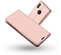 Radoo Funda Xiaomi Mi 6X,Funda Mi A2, Slim Case de Estilo Billetera Carcasa Libro de Cuero,PU Leather con TPU Silicona Case Interna Suave [Cierre Magnético] para Xiaomi Mi 6X/Mi A2(Oro Rosa)